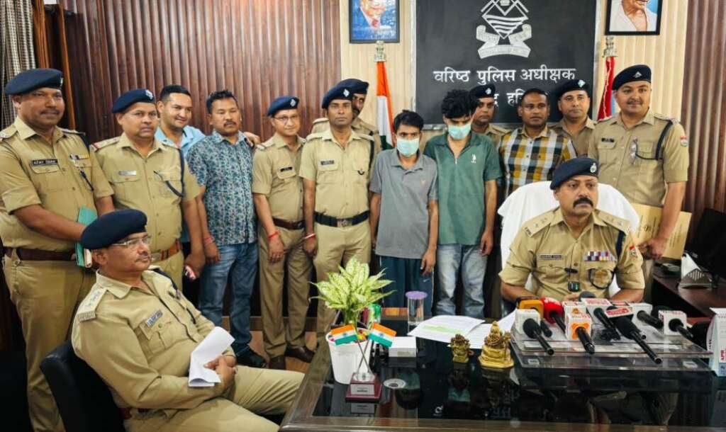 हरिद्वार में राजवीर हत्याकांड के आरोपी पुलिस गिरफ्त में