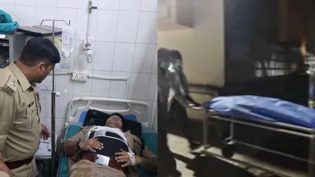 Dehradun Premnagar encounter injured SHO Naresh Rathore police inspection and accused body taken to mortuary