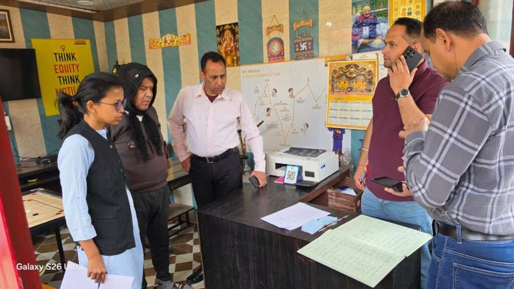 नैनीताल में होम स्टे पर प्रशासन की छापामार कार्रवाई