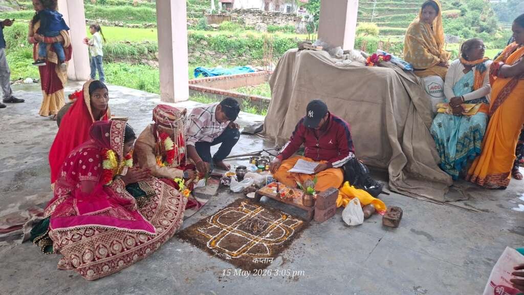 ऊखीमठ में मंदिर परिसर में रुकवाया गया नाबालिग का विवाह