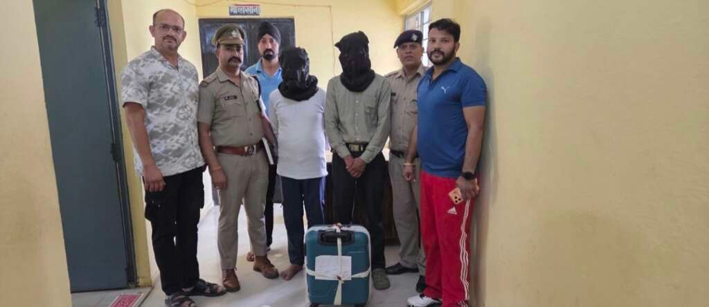 5 किलो चरस के साथ काठगोदाम में दो तस्कर गिरफ्तार