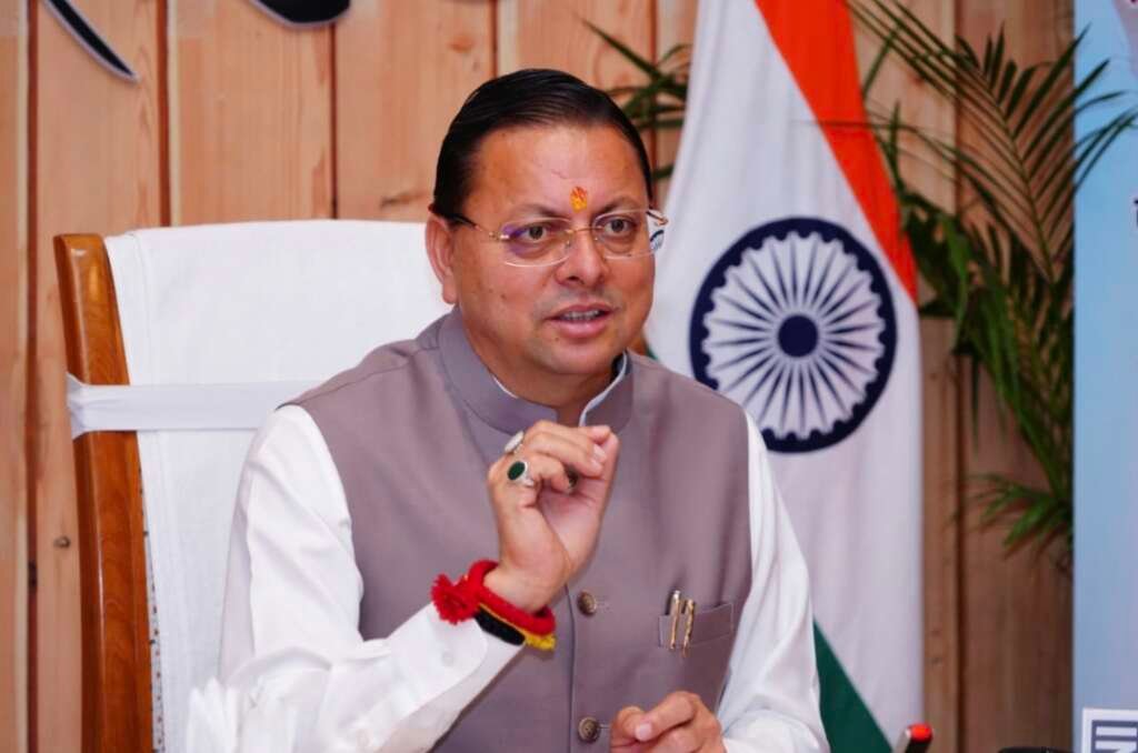 मुख्यमंत्री पुष्कर सिंह धामी