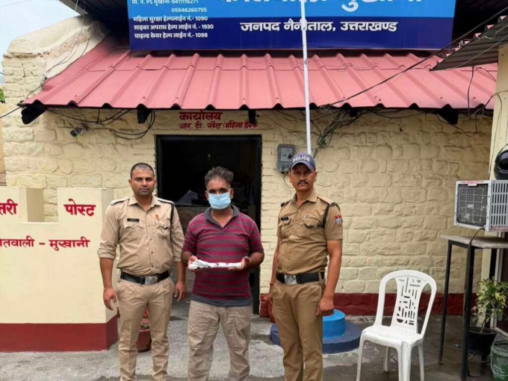मुखानी पुलिस द्वारा अवैध हथियार के साथ आरोपी की गिरफ्तारी।