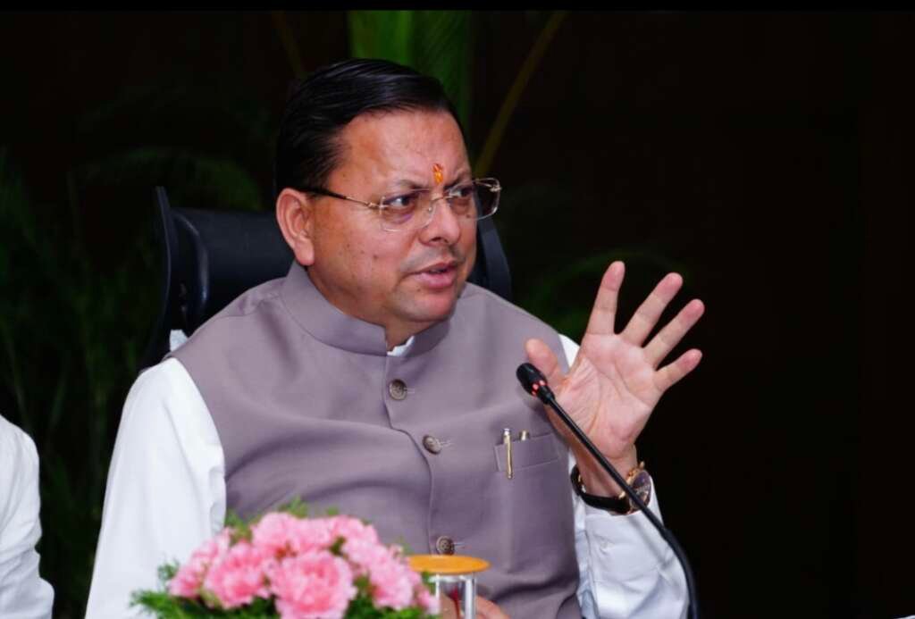 मुख्यमंत्री पुष्कर सिंह धामी की फाइल फोटो। उत्तराखंड कैबिनेट बैठक में 10 अहम प्रस्तावों को मंजूरी।