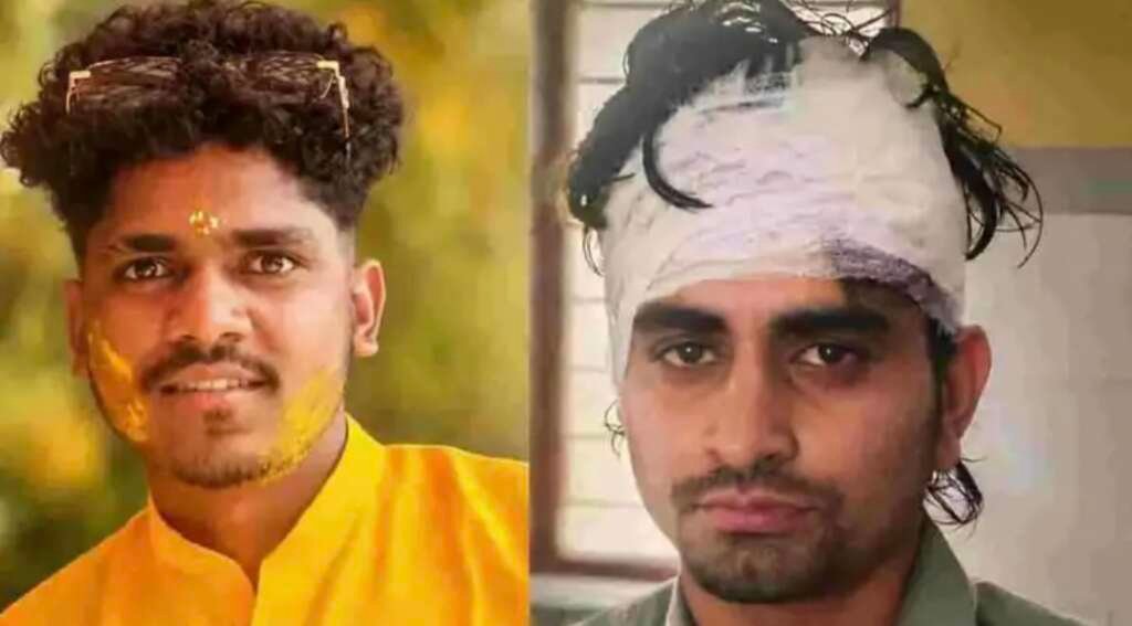 फाइल फोटो में मृतक केतन लाल और दिवाकर डिमरी, जिनके खिलाफ पॉक्सो व दुष्कर्म का मुकदमा दर्ज किया गया है।