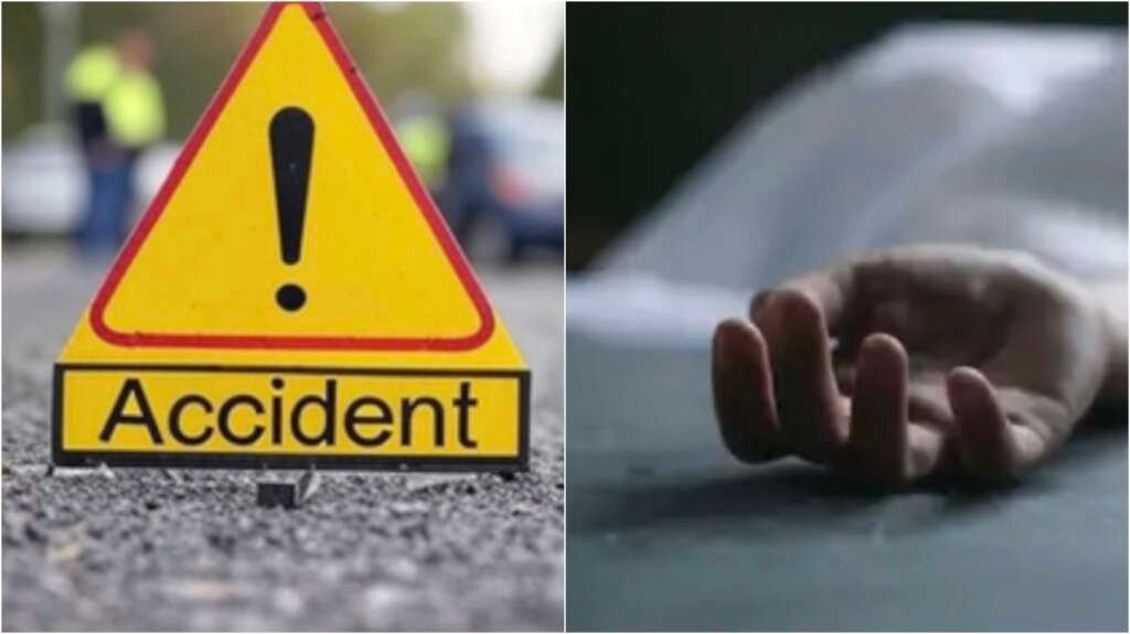 राष्ट्रीय राजमार्ग-109 पर सड़क हादसे का प्रतीकात्मक दृश्य।