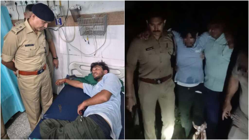 देहरादून में पुलिस मुठभेड़ के बाद गिरफ्तार चेन स्नैचर