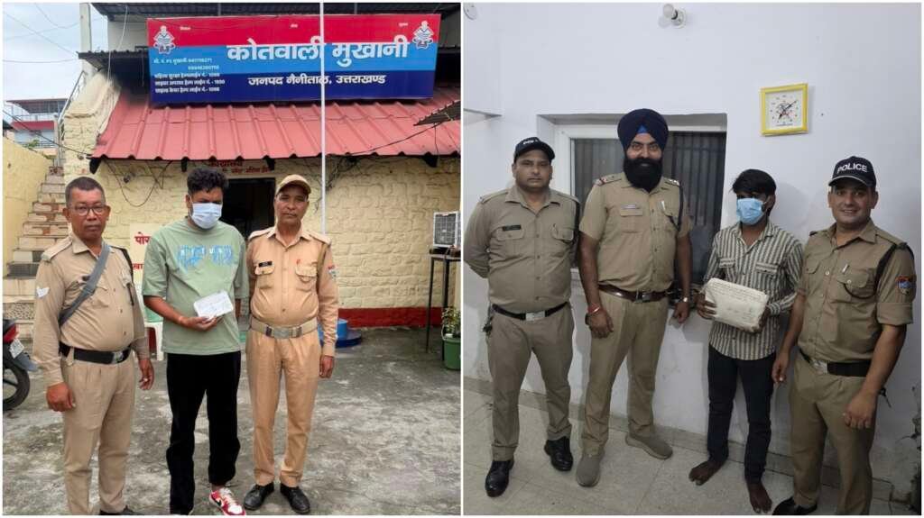 हल्द्वानी में नशे के खिलाफ पुलिस कार्रवाई में स्मैक और चरस बरामद
