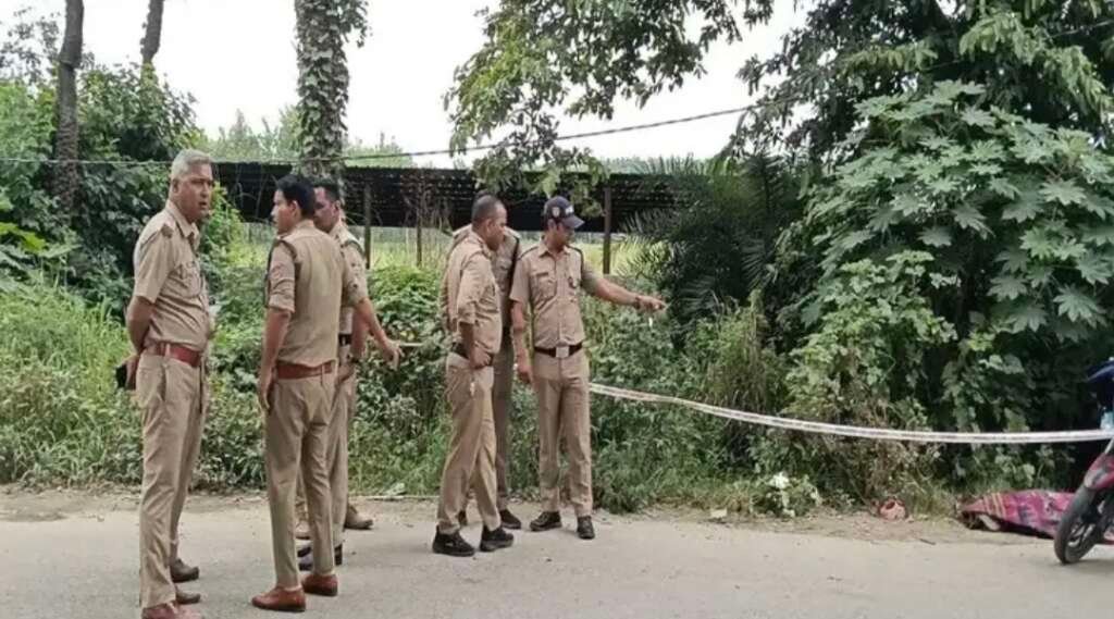 उधम सिंह नगर के काशीपुर में छात्रा का शव मिलने वाला घटनास्थल