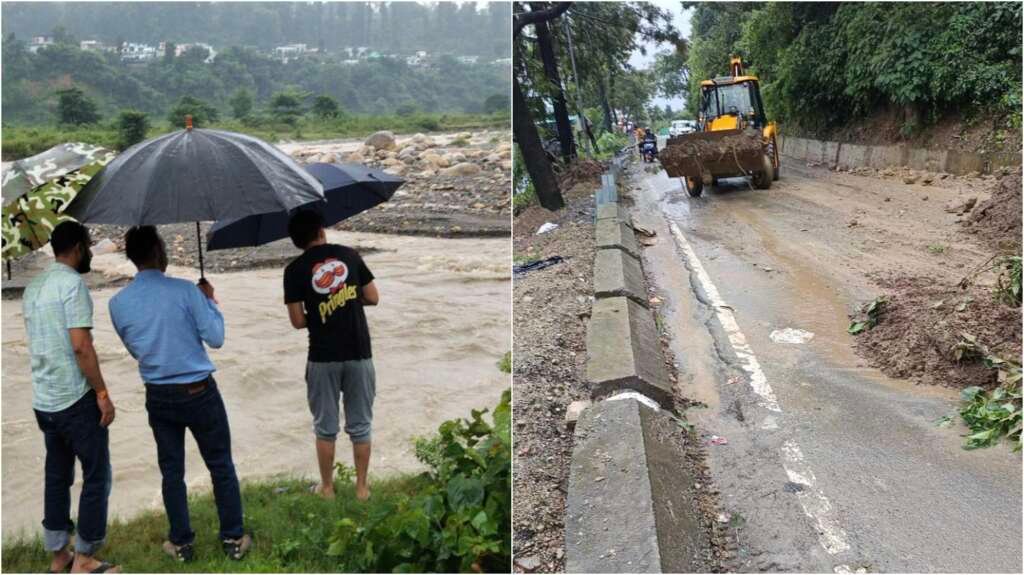 देहरादून में बारिश के दौरान जलभराव वाले क्षेत्रों में QRT और प्रशासनिक टीमें सक्रिय