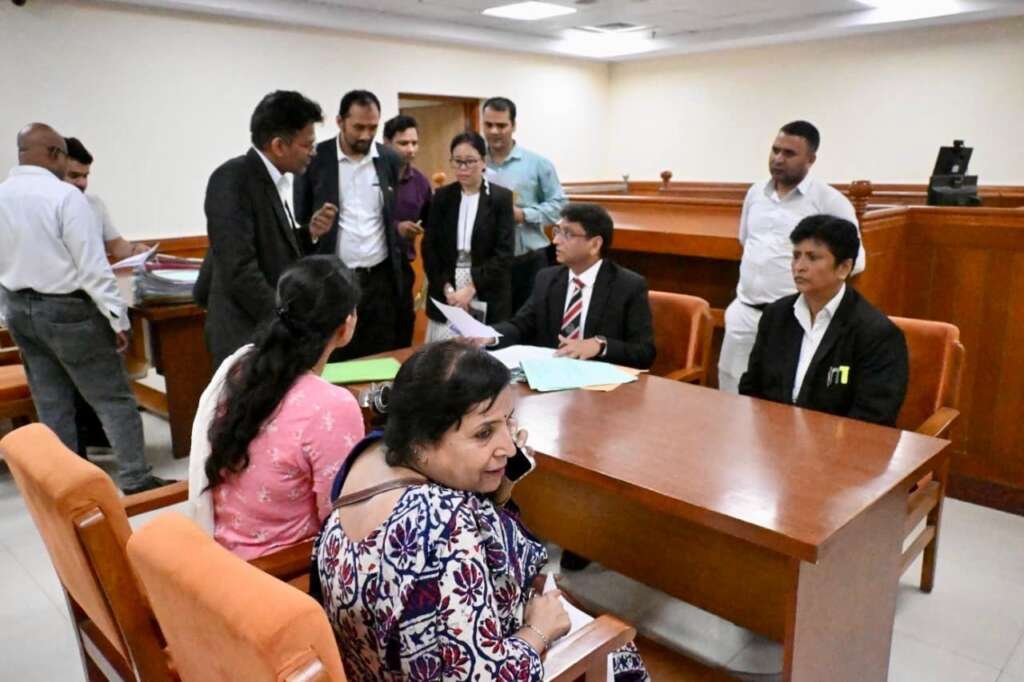 देहरादून में आयोजित राष्ट्रीय लोक अदालत में मामलों का निस्तारण