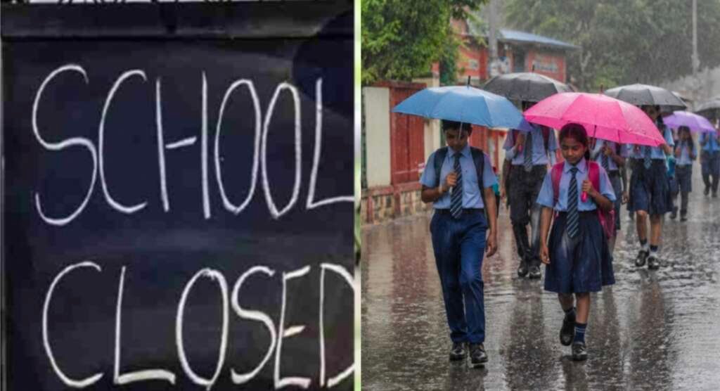 नैनीताल में भारी बारिश के अलर्ट के बीच स्कूलों में अवकाश