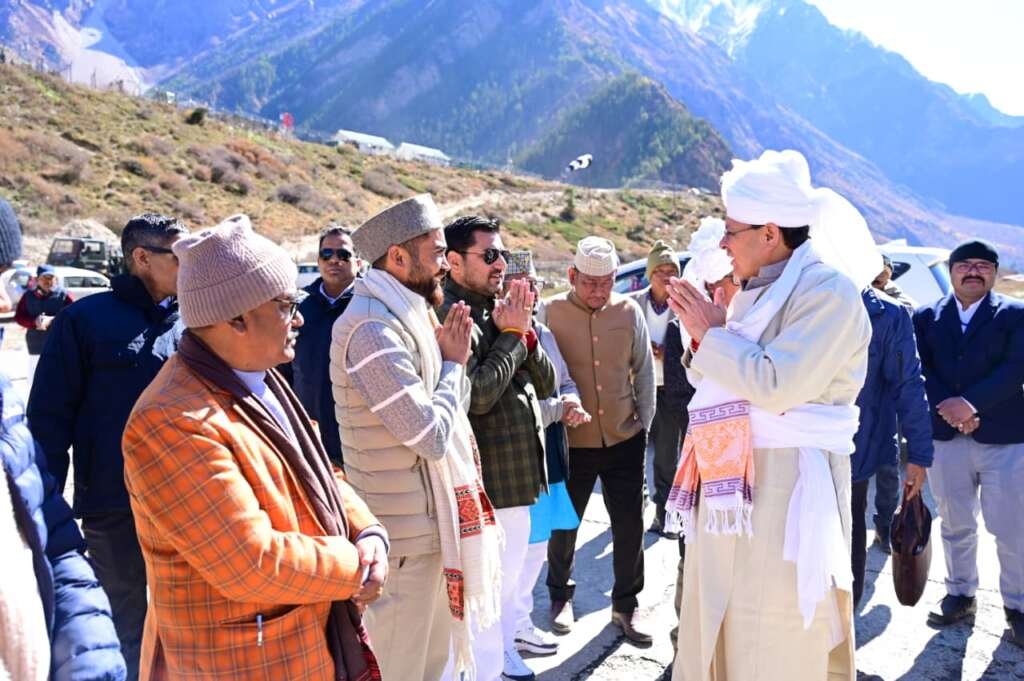 मुख्यमंत्री पुष्कर सिंह धामी ने गुंजी में आदि कैलाश परिक्रमा रन-2.0 में प्रतिभाग किया।