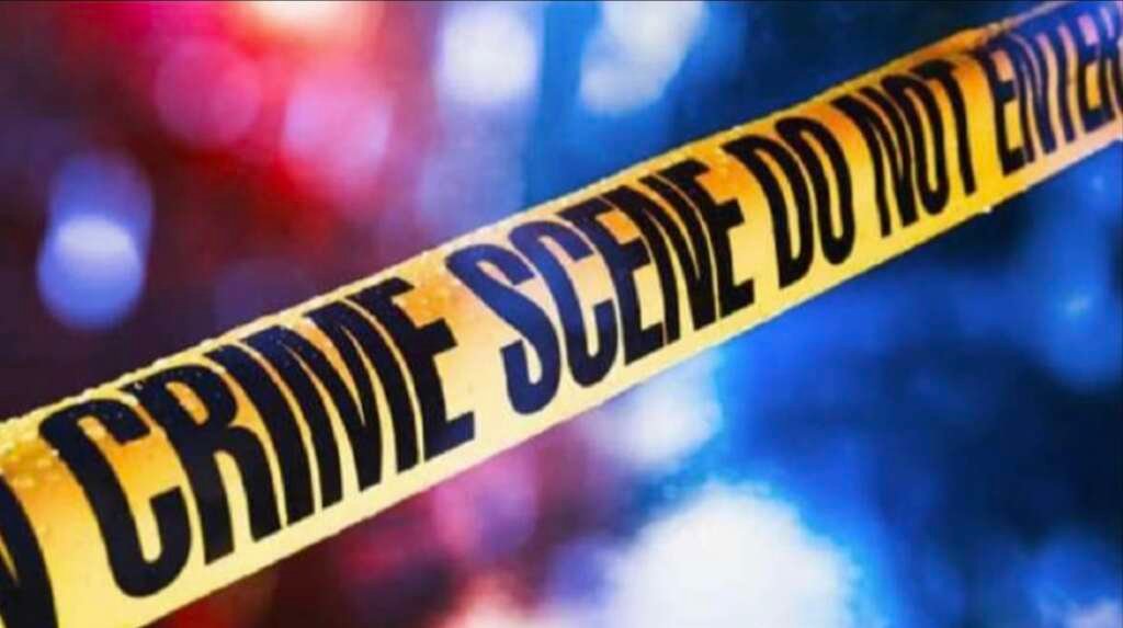 नानकमत्ता में पुरानी रंजिश के चलते युवक की गोली मारकर हत्या के मामले का प्रतीकात्मक क्राइम सीन।