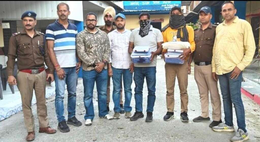 किच्छा में 7 किलो 50 ग्राम अफीम बरामद, दो आरोपित गिरफ्तार